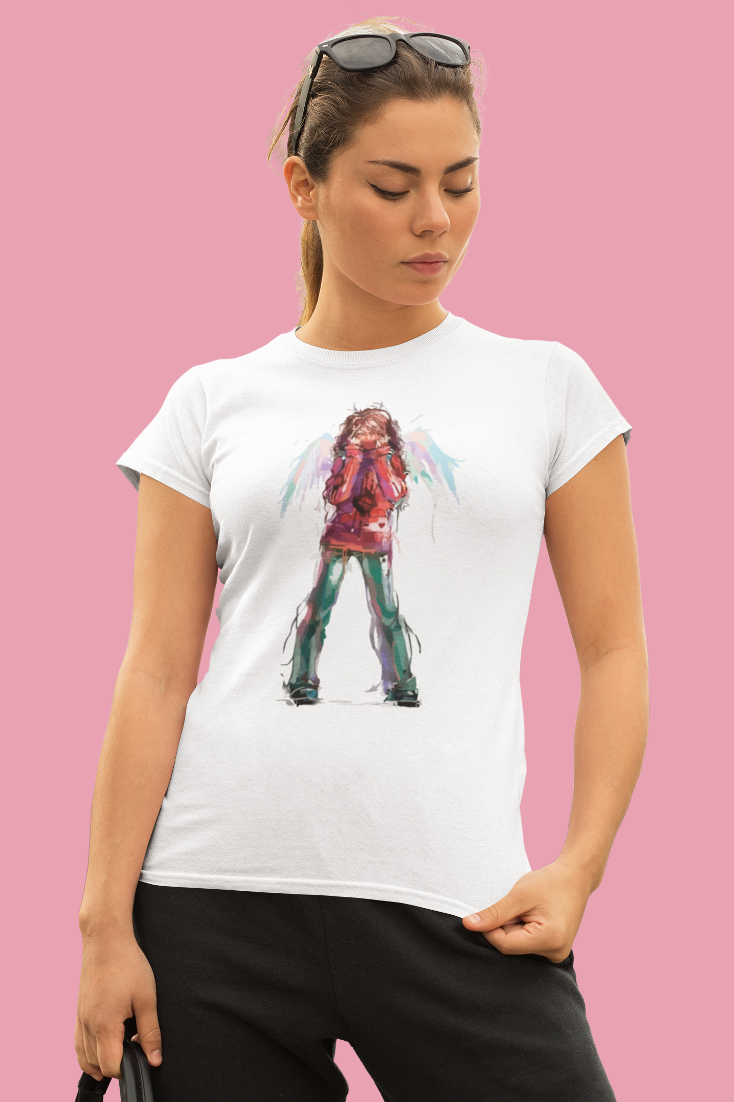 Angel Girl Graphic