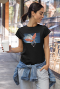 Angel Girl Skateboarding Tee