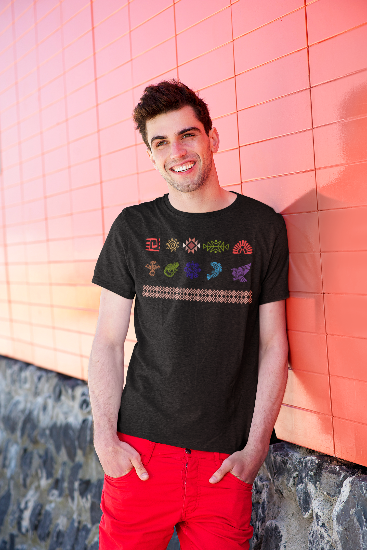 Aztec Grecas Tee