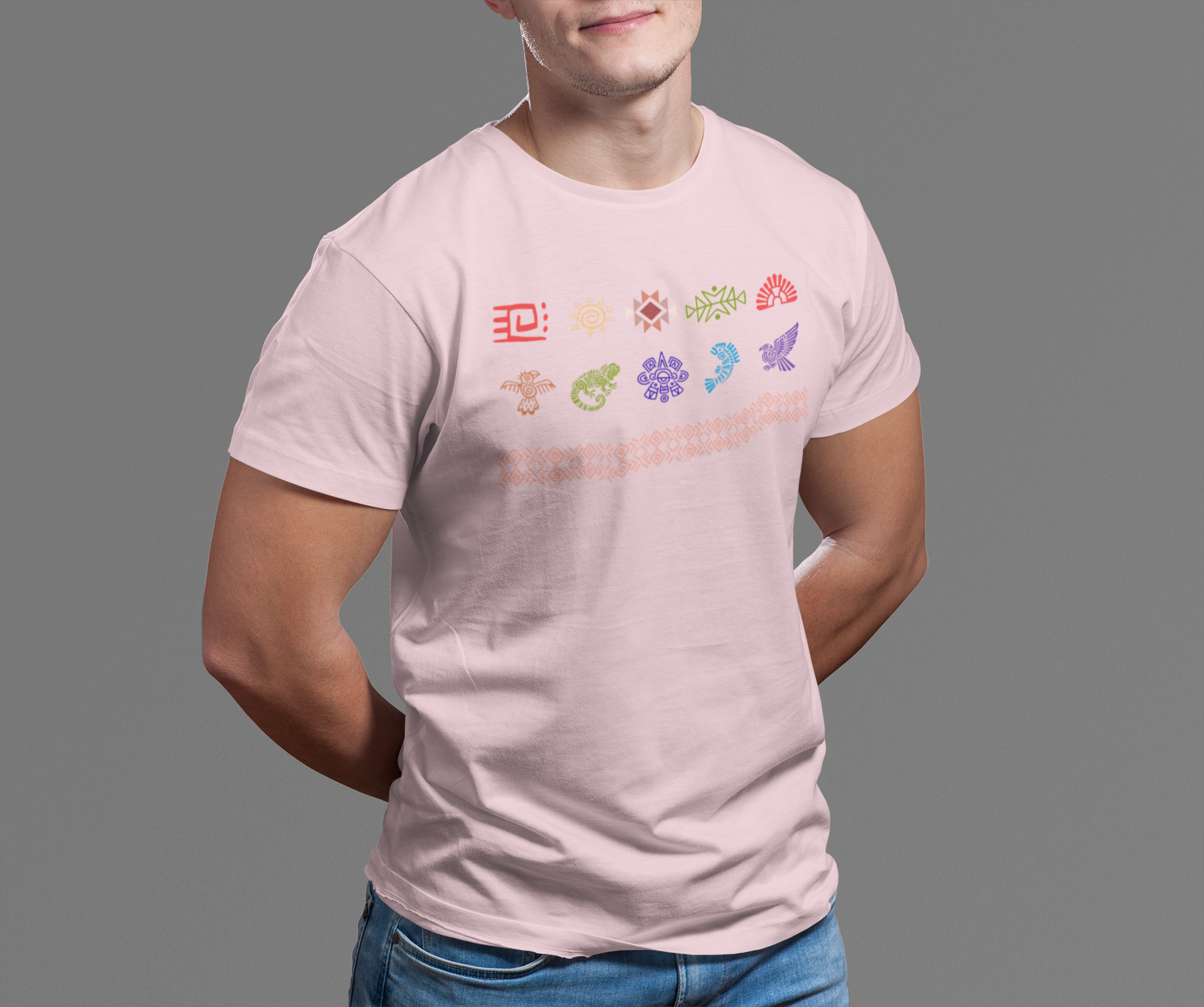 Aztec Grecas Tee