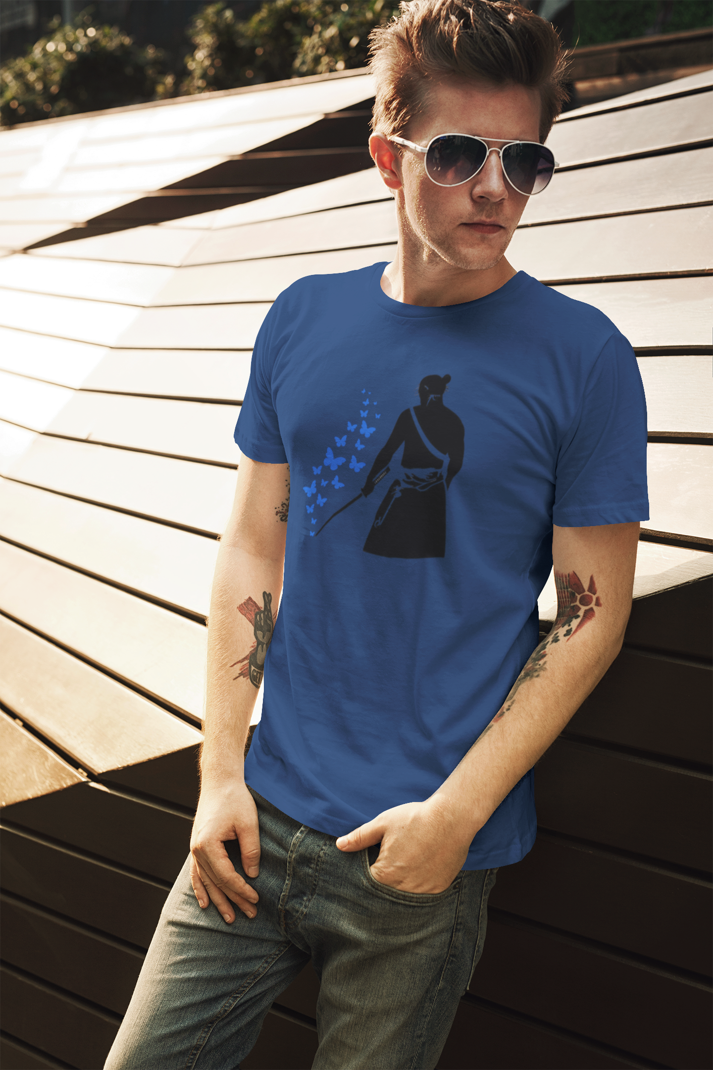 Butterflies of the Blade Tee