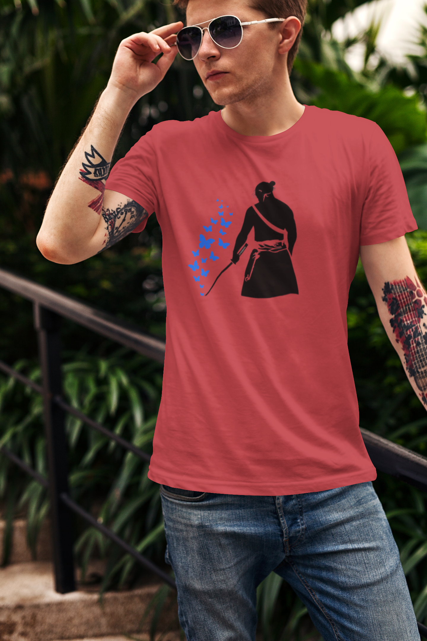 Butterflies of the Blade Tee