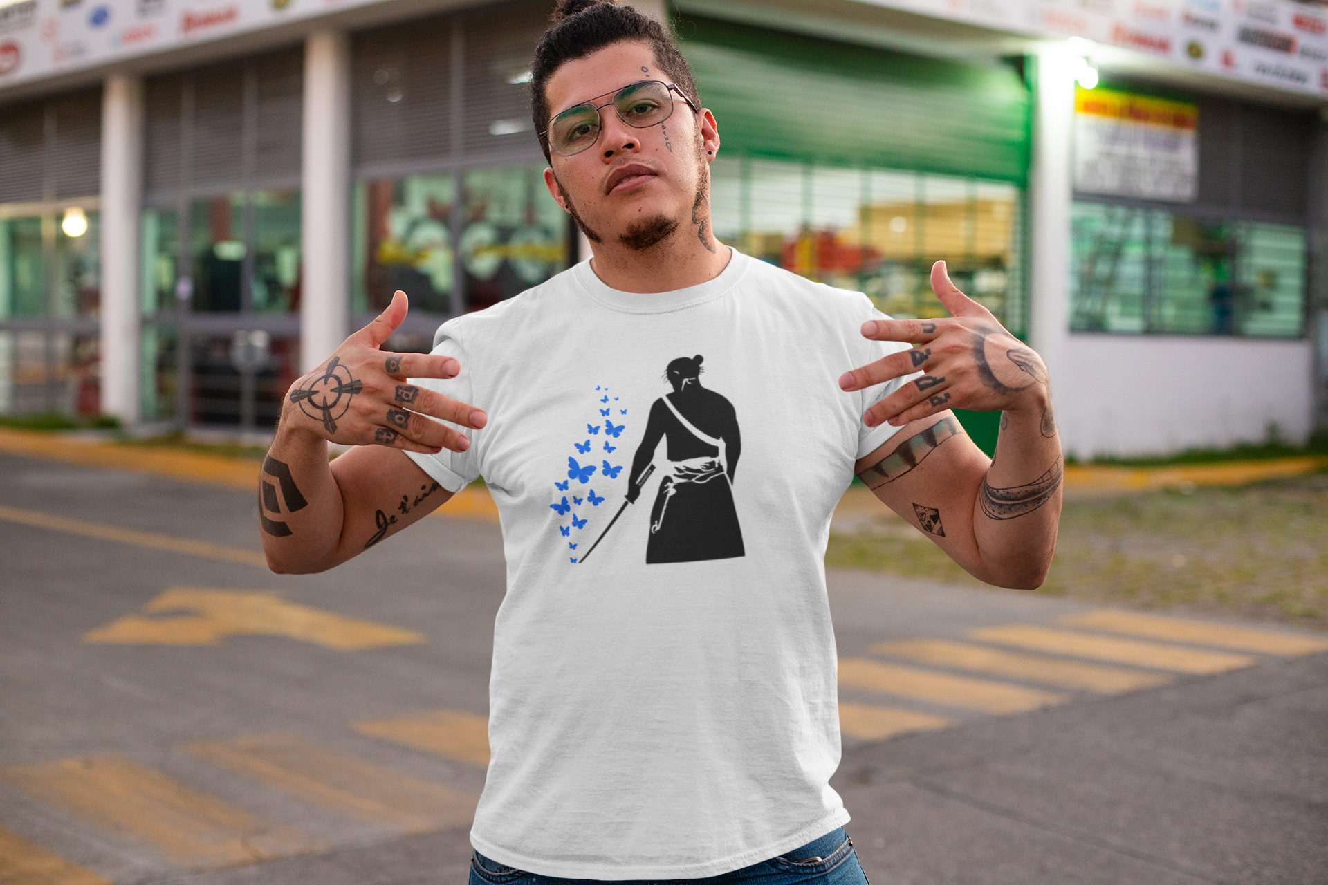 Butterflies of the Blade Tee
